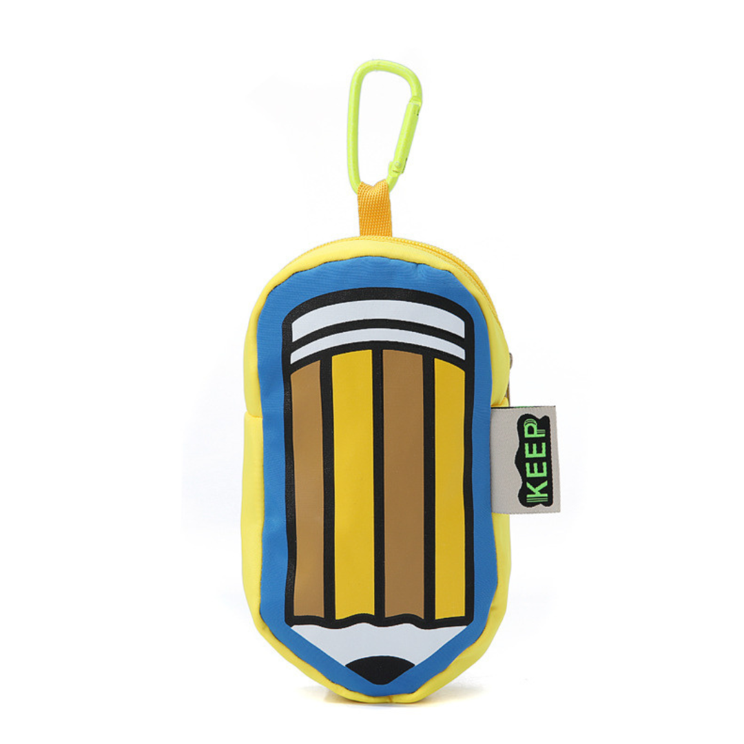 Cute Pencil Shape Keychain Pouch