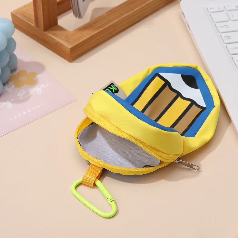 Cute Pencil Shape Keychain Pouch