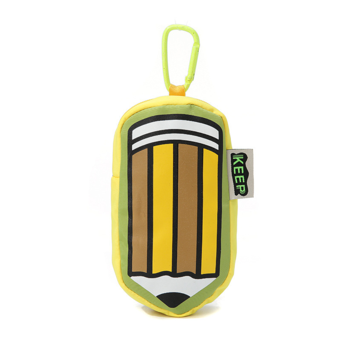 Cute Pencil Shape Keychain Pouch