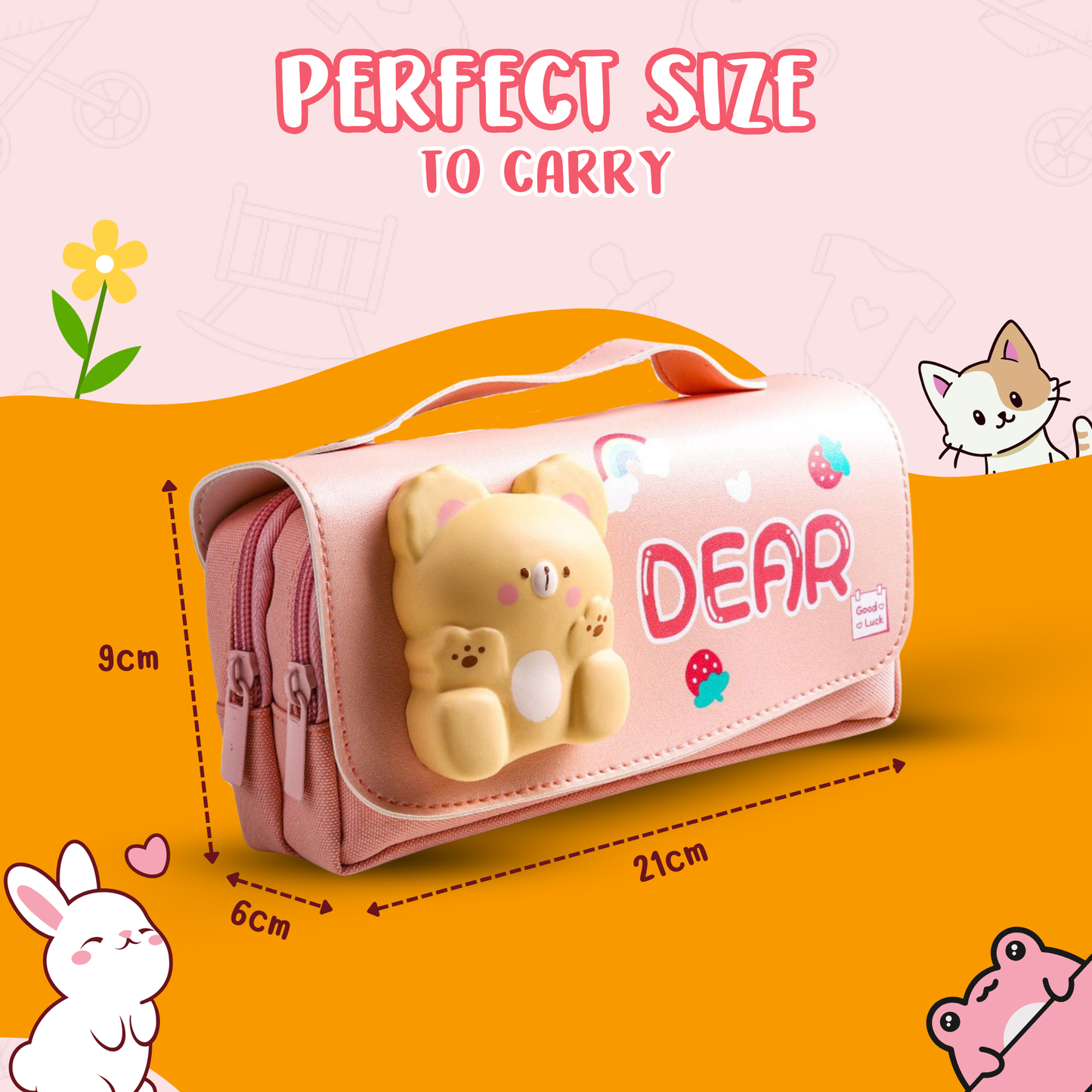 Premium sponge Pencil Box