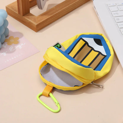 Cute Pencil Shape Keychain Pouch
