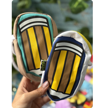 Cute Pencil Shape Keychain Pouch