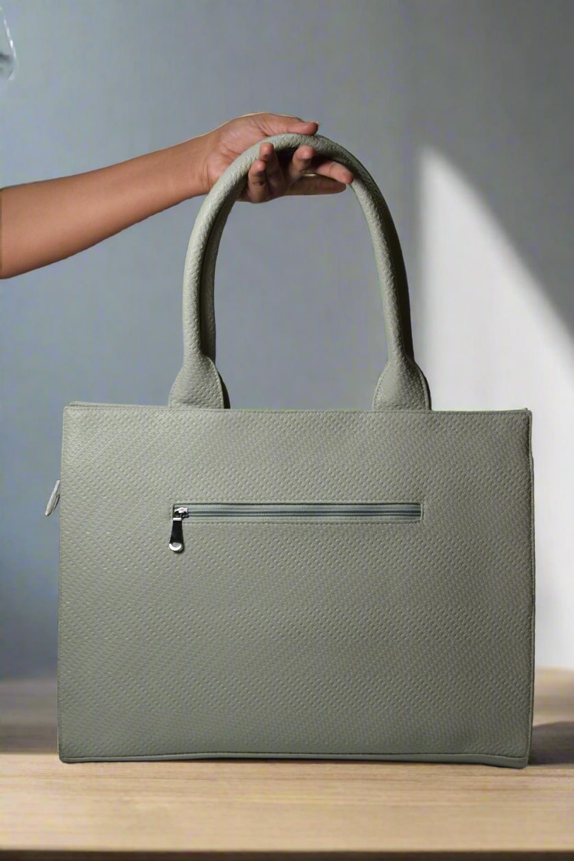 Rini - Pastel Green Box Tote