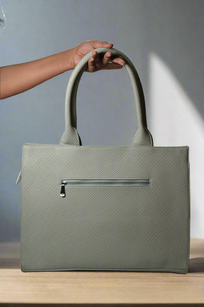 Rini - Pastel Green Box Tote