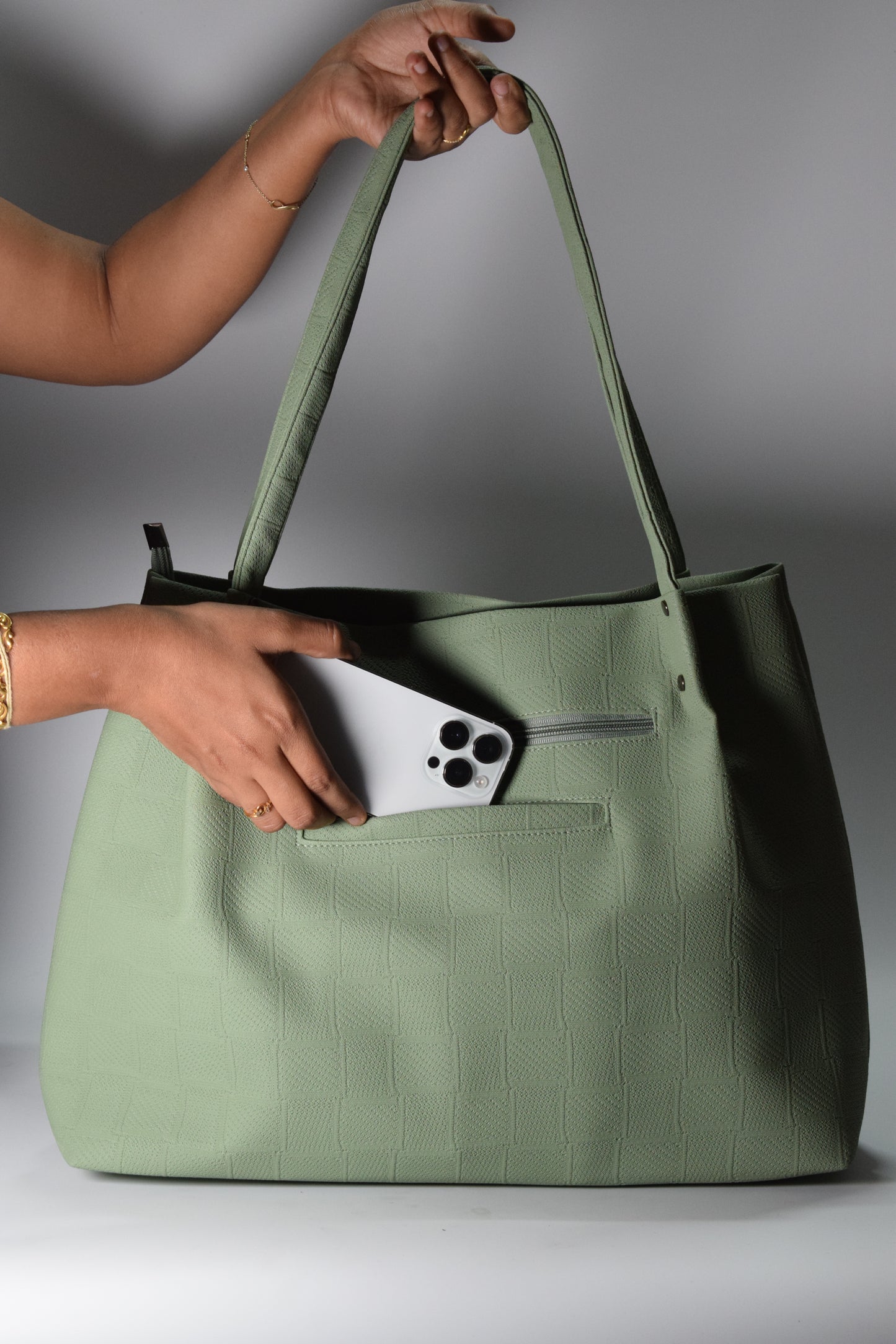 Reeha - Green Burfi Bag